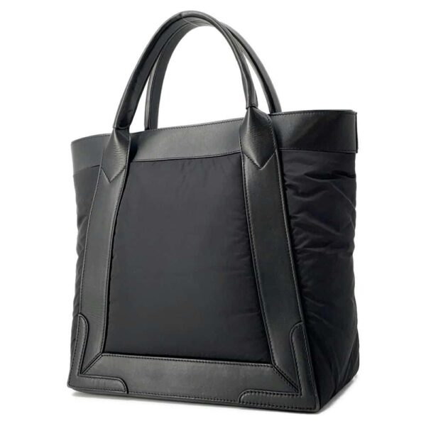 9645813 02 Balenciaga Cabas S Nylon Tote Bag Black