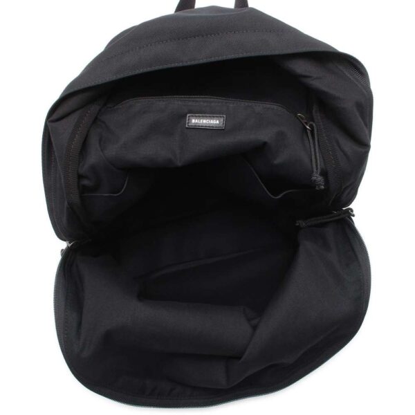 9646261 05 Balenciaga Canvas Rucksack Backpack Black