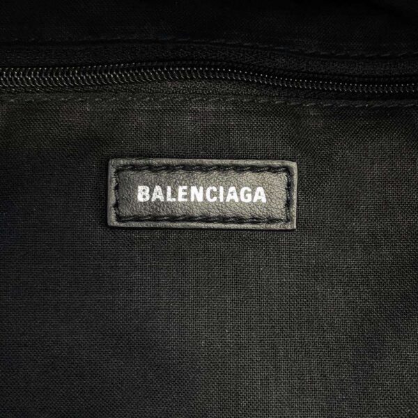 9646261 12 Balenciaga Canvas Rucksack Backpack Black