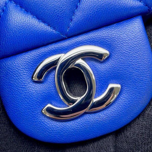 9651227 16 Chanel Matelasse 25 Cocomark Lambskin Double Chain Shoulder Bag