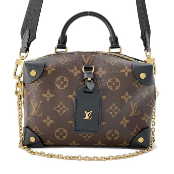 9659346 01 Louis Vuitton Petite Malle Souple Monogram Handbag 2way