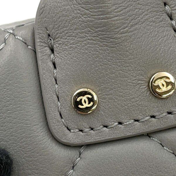 9659377 08 Chanel Vanity Matelasse Cocomark Calf Leather Shoulder Bag