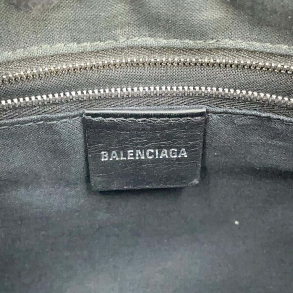 9659407 13 Balenciaga BB Monogram Signature Camera Bag Black