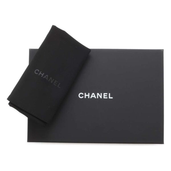 9669734 08 Chanel Matelasse Cocomark Caviar Pochette Shoulder Bag Black