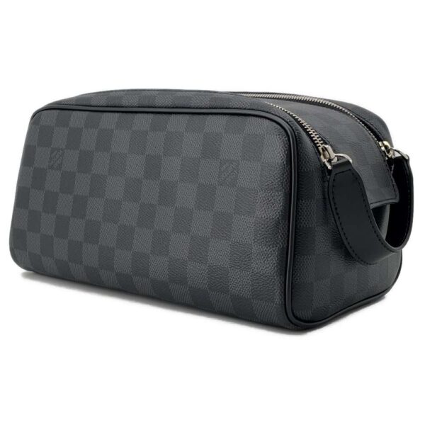 9677173 02 Louis Vuitton Dop Kit Damier Graphite Bag