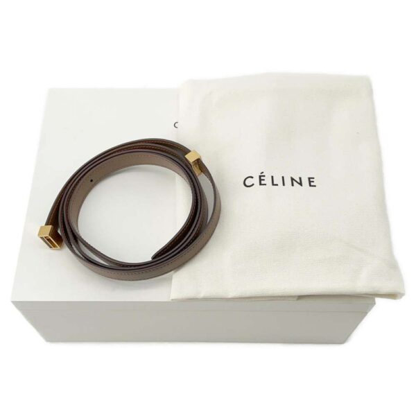 9681415 14 Celine Classic Box Medium Leather Shoulder Bag