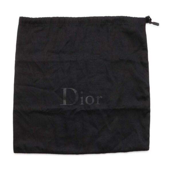 9683662 11 Christian Dior Saddle Leather Body Bag Black