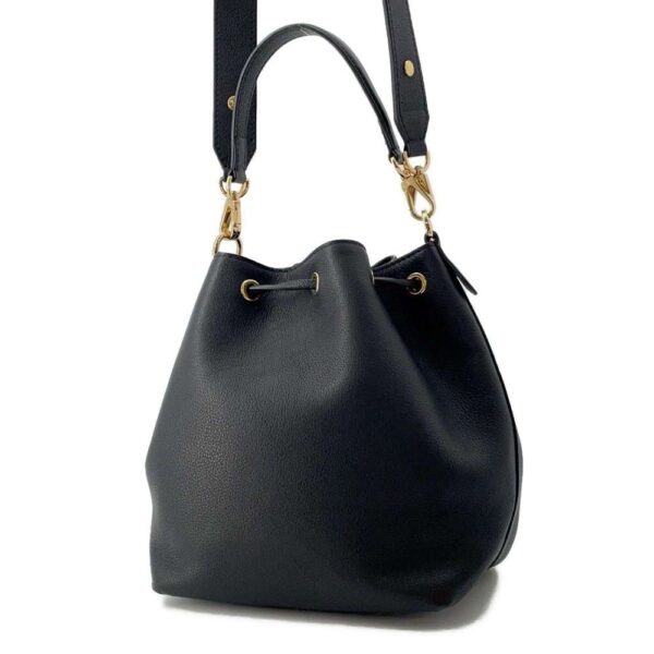 9684164 02 Louis Vuitton Grain Calf Leather Lock Me Bucket Bag