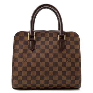 9684195 01 Louis Vuitton Damier Brittany Handbag Brown