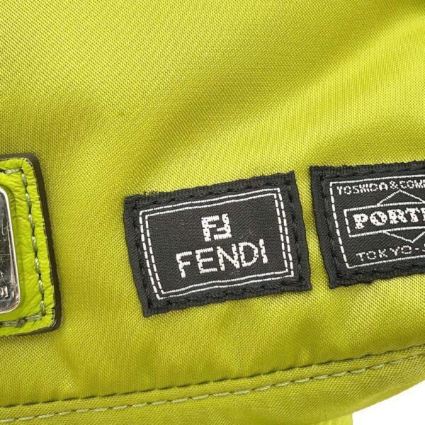 9684447 13 Fendi Porter Collaboration Nylon Body Bag Black