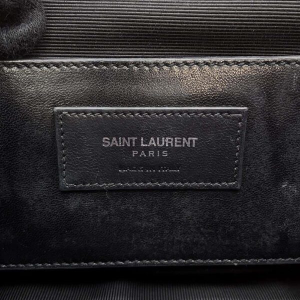 9684591 17 Saint Laurent Paris Chain Shoulder Bag Leather Red