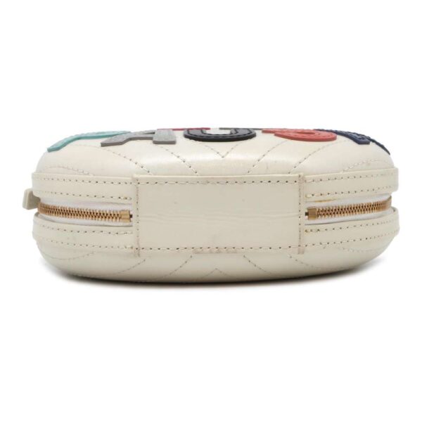 9685451 03 Chanel La Pausa V Stitch Leather Tassel Bag White