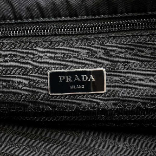 9685918 13 Prada Handbag Nylon Triangle Logo