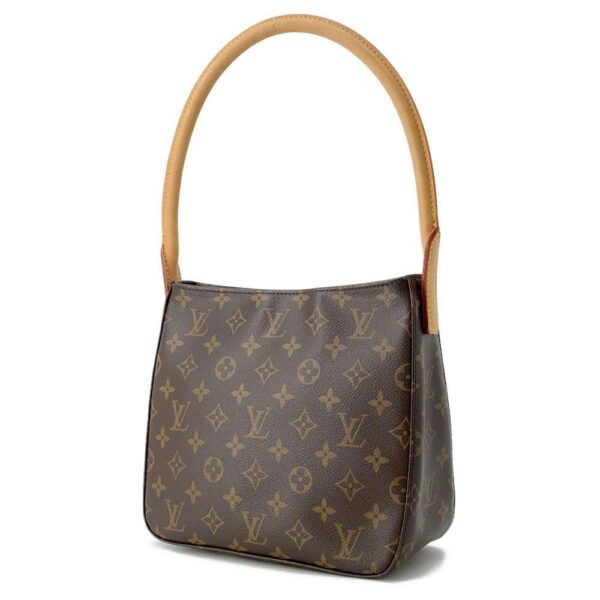 9686014 02 Louis Vuitton Looping MM Monogram Shoulder Bag