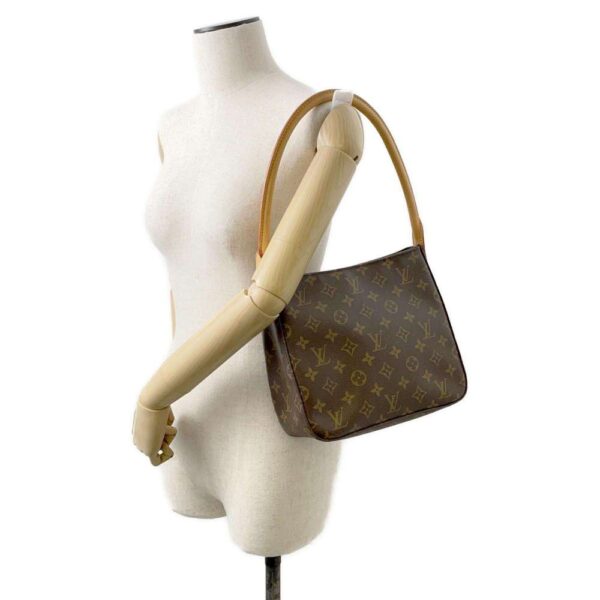 9686014 04 Louis Vuitton Looping MM Monogram Shoulder Bag