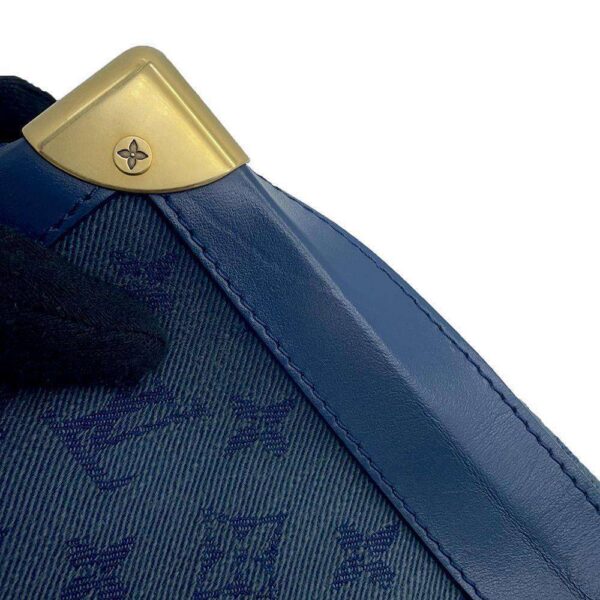 9686090 07 Louis Vuitton Monogram Denim Soft Trunk Canvas Shoulder Bag