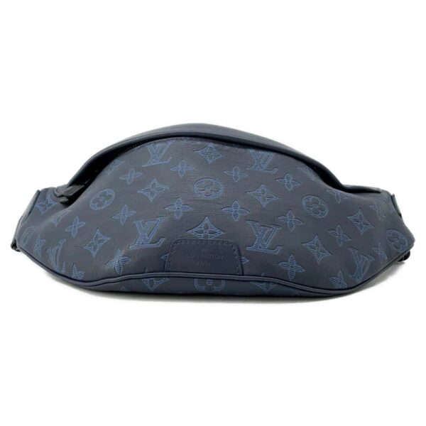 9686199 03 Louis Vuitton Monogram Shadow Discovery Bum Bag PM Crossbody Bag Black