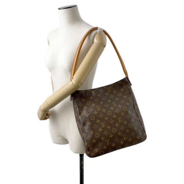 9686496 04 Louis Vuitton Looping GM Monogram Shoulder Bag