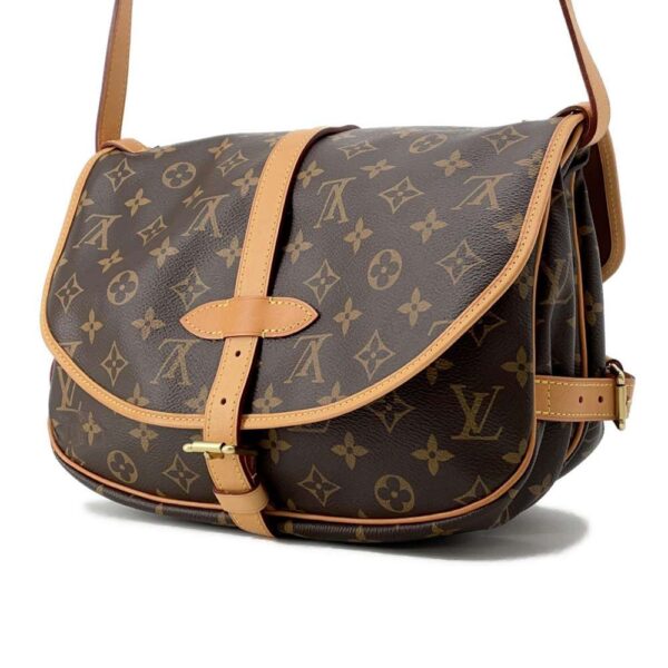 9686595 02 Louis Vuitton Saumur 30 Monogram Shoulder Bag