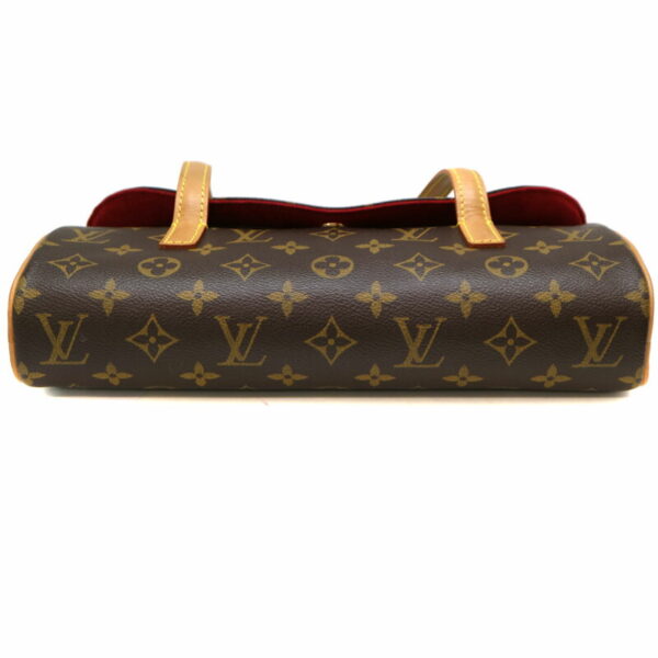 9687 5 Louis Vuitton Sonatine Handbag Monogram