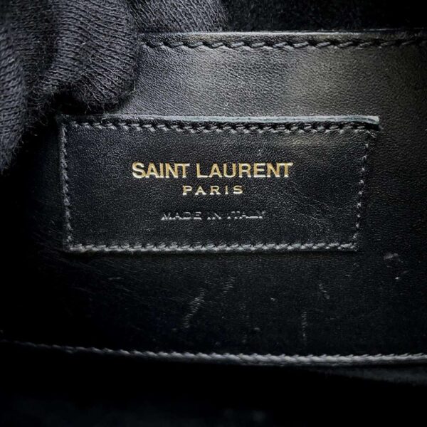 9687134 17 Saint Laurent Paris Handbag Baby Duffle Leather Black