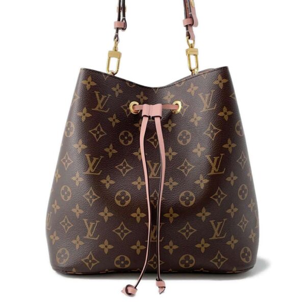 9687264 01 Louis Vuitton Neonoe Rose Poudre Monogram Shoulder Bag 2way