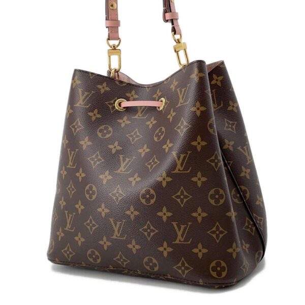 9687264 02 Louis Vuitton Neonoe Rose Poudre Monogram Shoulder Bag 2way