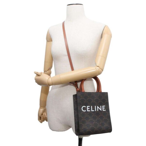 9699816 05 Celine Triomphe Mini Vertical Hippo 2way Shoulder Bag