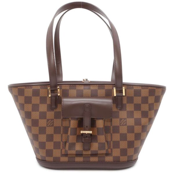 9703308 01 Louis Vuitton Damier Ebene Manosque PM Tote Bag