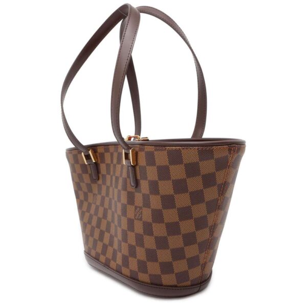 9703308 02 Louis Vuitton Damier Ebene Manosque PM Tote Bag