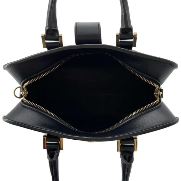 9709980 06 Saint Laurent Paris Handbag Baby Cabas Leather Black