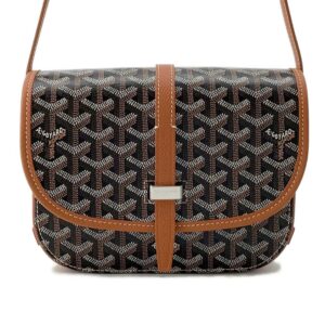 9716131 01 Celine Clutch Bag Macadam Brown Triomphe