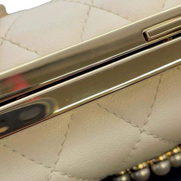 9718715 10 Chanel Cocomark Matelasse Lambskin Clutch