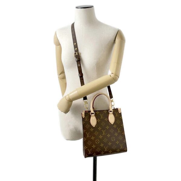 9719941 05 Louis Vuitton Monogram Sac Plat BB Canvas Shoulder Bag