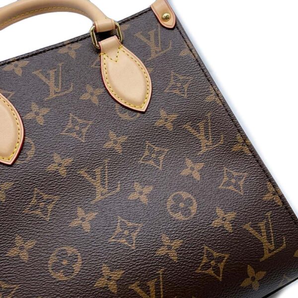 9719941 07 Louis Vuitton Monogram Sac Plat BB Canvas Shoulder Bag