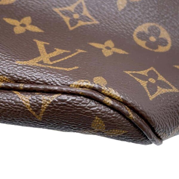 9720893 09 Louis Vuitton Monogram Neverfull MM with Pouch Canvas Tote Bag