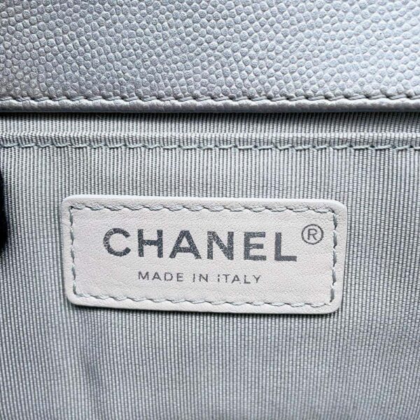 9724594 14 Chanel Boy Chanel Chevron Caviar V Stitch Bag