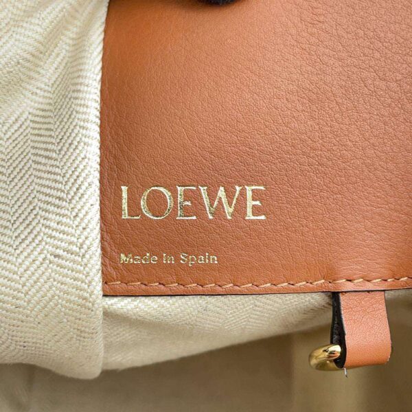 9732001 11 Loewe Hammock Anagram Jacquard Small Leather 2way Shoulder Bag