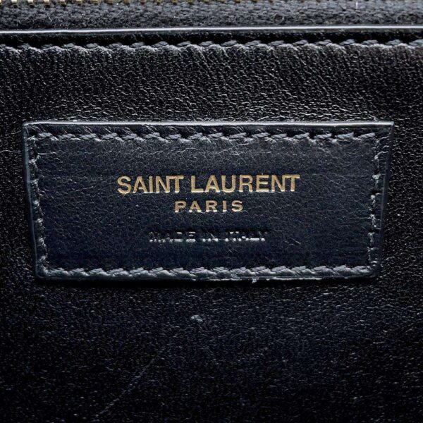 9732131 13 Saint Laurent Paris Shoulder Bag Gaby Quilted Leather Black