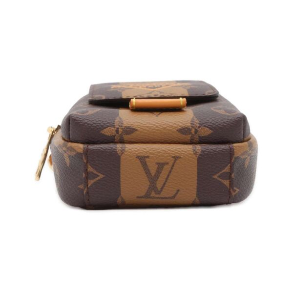 9733312 03 Louis Vuitton Double Phone Pouch Stripe NIGO Collaboration