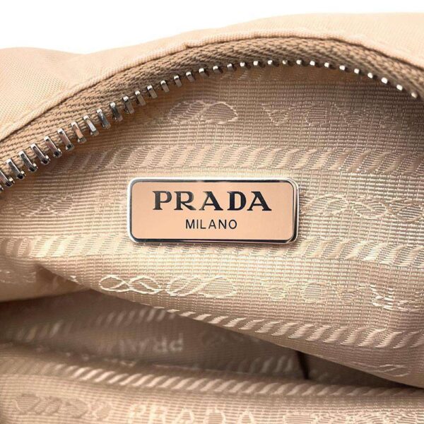 9733794 10 Prada Chain Nylon Shoulder Bag 2way