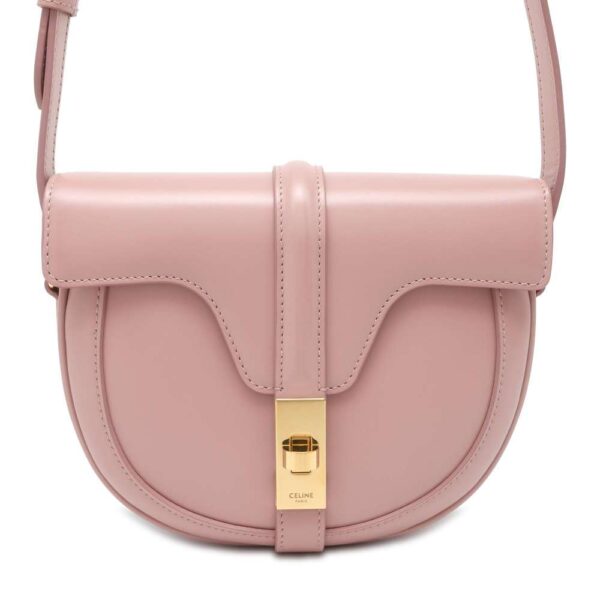 9733800 01 Celine Psus 16 Small Saise Leather Shoulder Bag