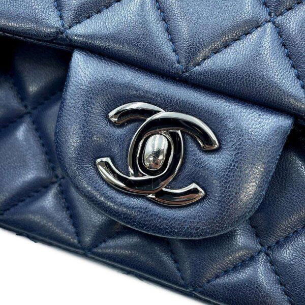 9736634 12 Chanel Coco Mark Lambskin Mini Flap Bag