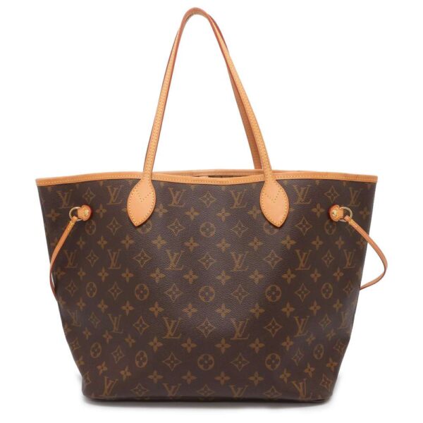 9738317 01 Louis Vuitton Neverfull MM Monogram Tote Bag