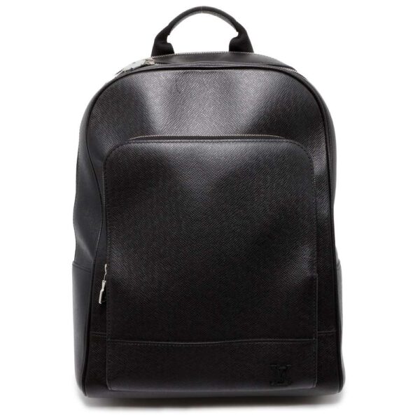 9741232 01 Louis Vuitton Taiga Adrian Backpack Black