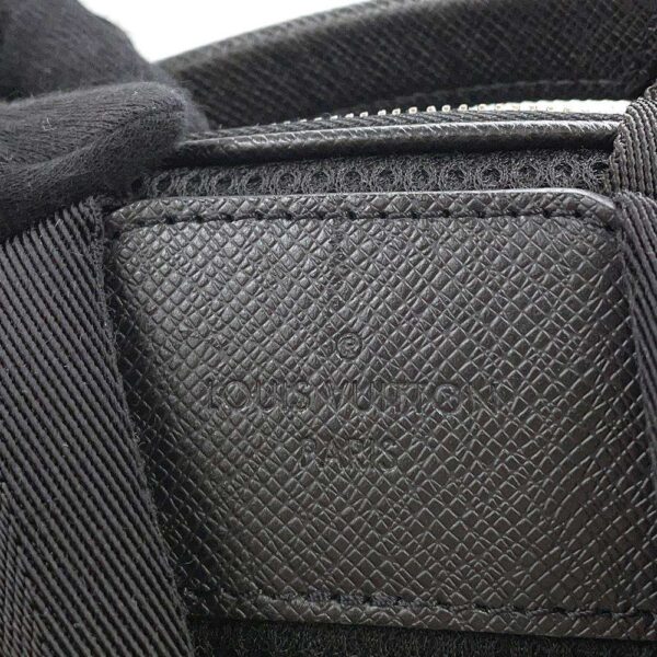 9741232 08 Louis Vuitton Taiga Adrian Backpack Black