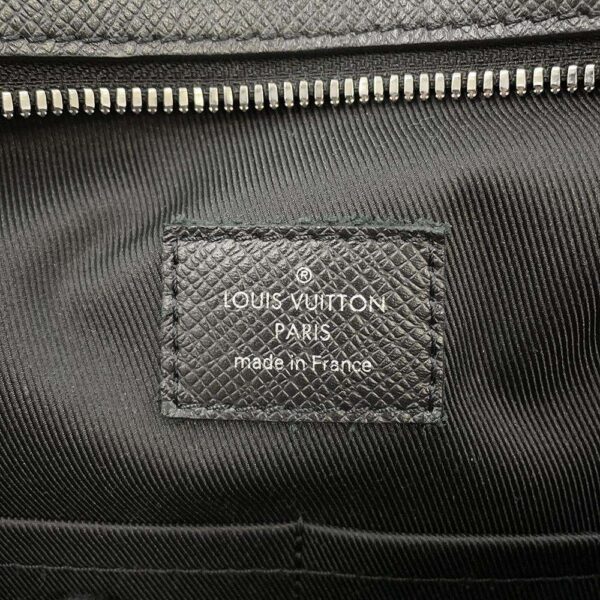 9741232 15 Louis Vuitton Taiga Adrian Backpack Black