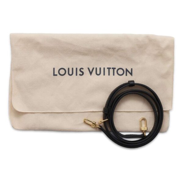 9741690 17 Louis Vuitton Petite Sac Plat Monogram Empreinte Handbag Black