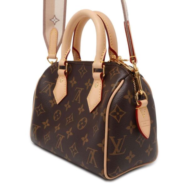 9743021 02 Louis Vuitton Speedy Bandouliere 20 Canvas Shoulder Bag