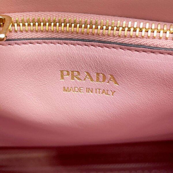 9743045 15 Prada Monochrome Leather Shoulder Bag 2way